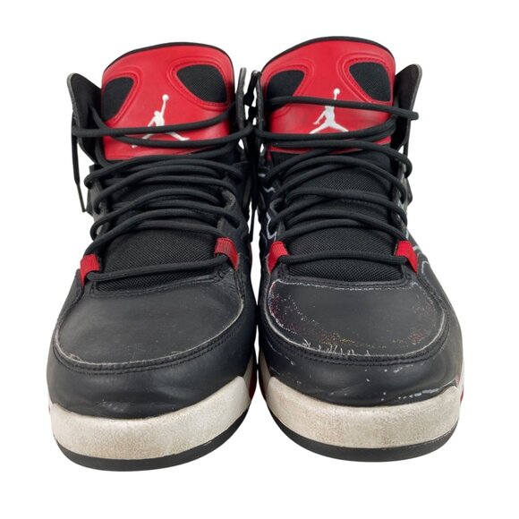 Jordan Flight Club 91 Bred DC7329-006 Red & Black Leather Mens Size 10.5 FLAW - Picture 5 of 16